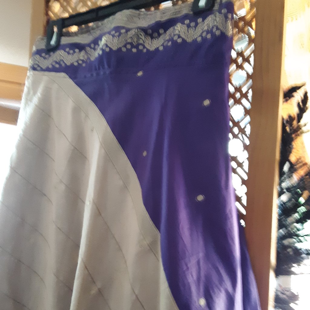 Tibetan Silk Wrap Skirt